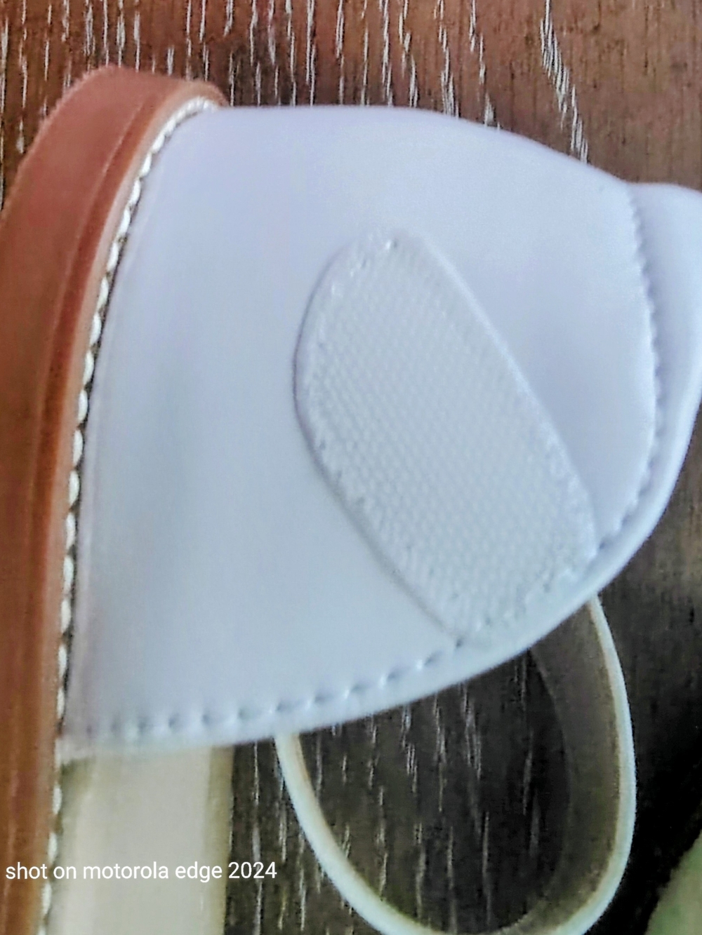 Girls' Glitter Sandals in White New - Picture 6 of 8